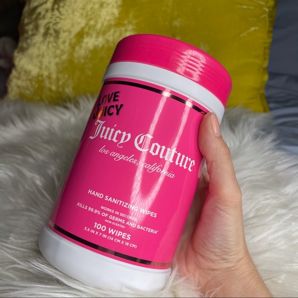 NWT Juicy Couture Wipes - Hand Sanitizing - Picture 10 of 13
